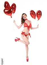 Inflated Love with Toree on HQ Stripper .com