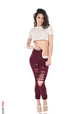 Slashed with Carolina Abril on HQ Stripper .com