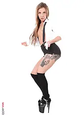 High Heels Babe with Tina Chanelle on HQ Stripper .com