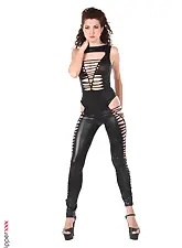 Black Stripes with Gia Ren on HQ Stripper .com