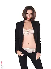 Business Class with Eve Sweet on HQ Stripper .com