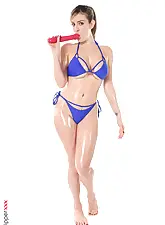 Oily Smooth with Marica Chanelle on HQ Stripper .com