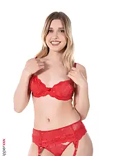 Red-dy For You with Freya Mayer on HQ Stripper .com