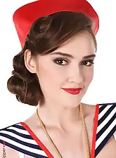 Hot Fifties Pin-up with Sonya Blaze on HQ Stripper .com