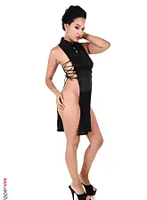 Cheongsam Cutie with Asia Vargas on HQ Stripper .com