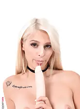 In Black And White with Christy White on HQ Stripper .com