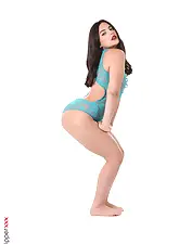 Turquoise Gem with Ariana Van X on HQ Stripper .com