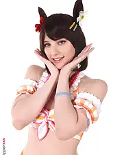 Horny Foxy Maid with Melody Marks on HQ Stripper .com