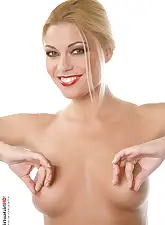 Red fire with Adriana M on HQ Stripper .com