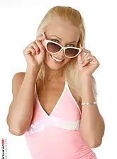 Sunset beach with Beatrix on HQ Stripper .com