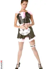 Horny maid with Lucky on HQ Stripper .com