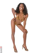 Wild beach with Krystel on HQ Stripper .com