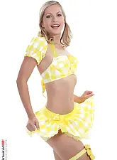 Lemon sorbet with Jenni Gregg on HQ Stripper .com