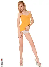 Orange candy with Nikita on HQ Stripper .com