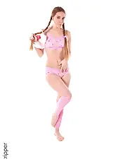 My Pink Teddy with Ryana on HQ Stripper .com