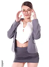 It's Business Time with Hilary C on HQ Stripper .com
