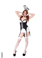 Over Hare with Lola Red on HQ Stripper .com