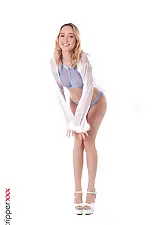 Light Blue with Kelly Collins on HQ Stripper .com