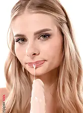 Forever Cute with Ksenia Blonde on HQ Stripper .com