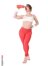 Fit Fantasy with Sara Diamante on HQ Stripper .com