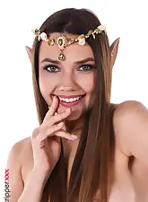 The Elf Bride with Georgia on HQ Stripper .com